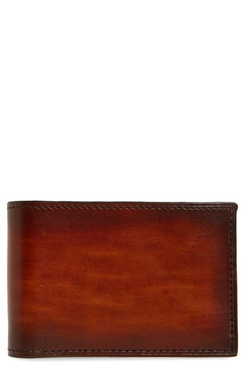 Slim Bifold Leather Wallet