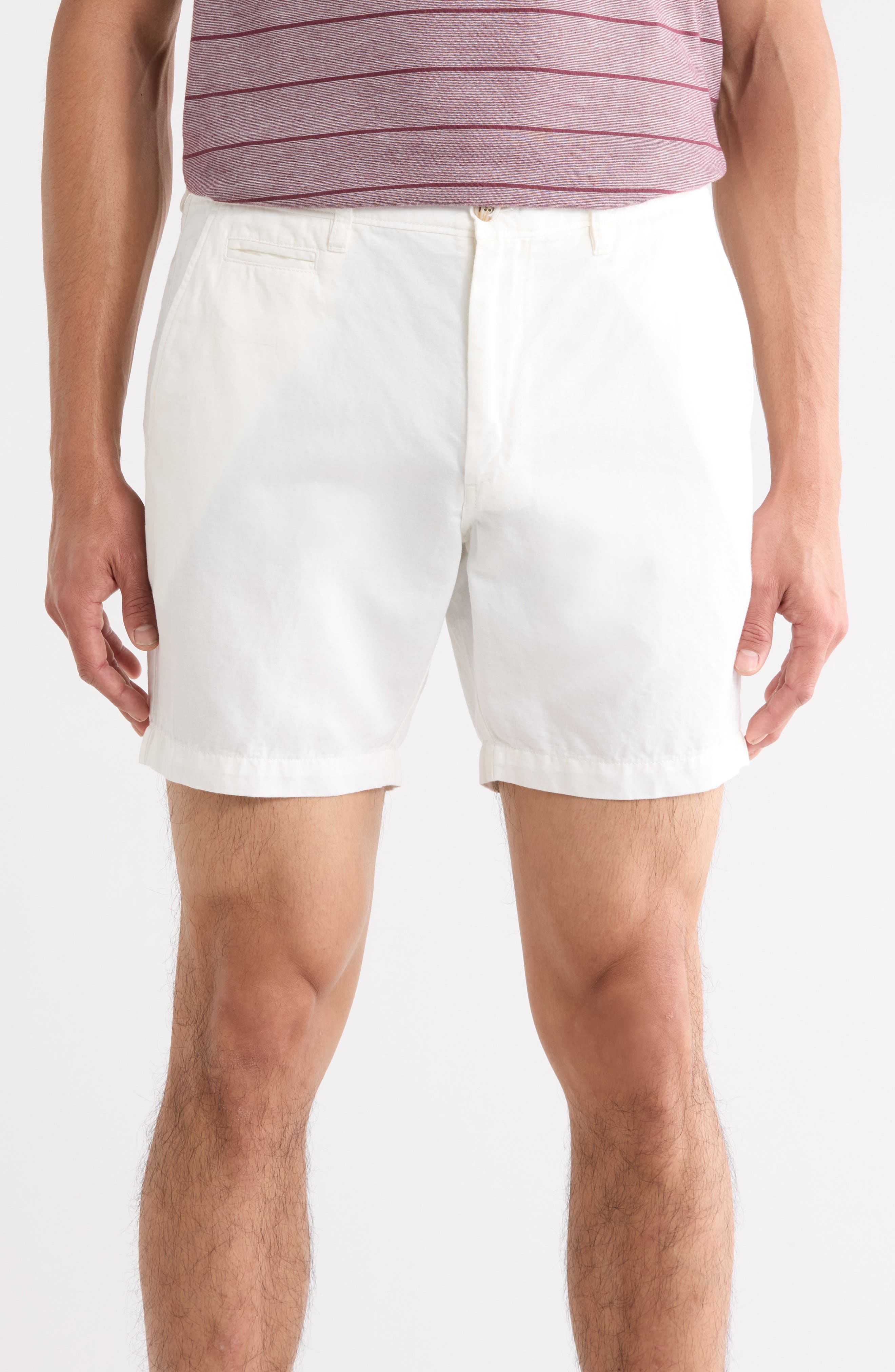 johnnie-O Melrose Cotton & Linen Shorts