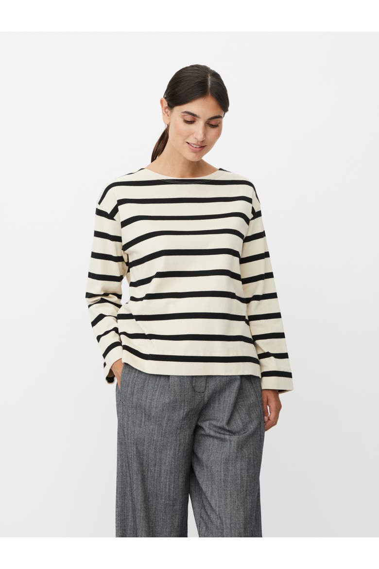 Striped Sweater, Main, color, Black