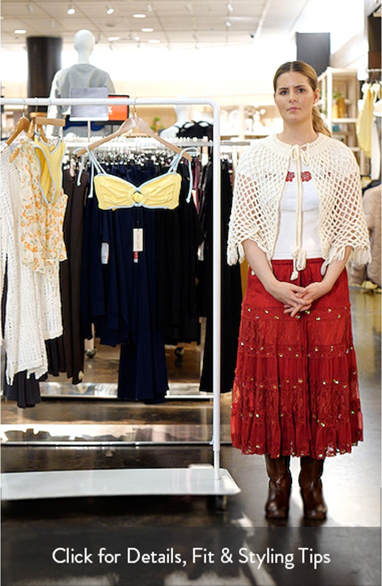 Sunshine Binded Tori Ties Bandeau Bikini Top, sales video thumbnail