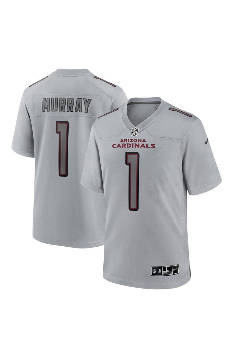 Nike Men's Nike Kyler Murray Gray Arizona Cardinals Atmosphere Fashion Game Jersey, Main, color, 