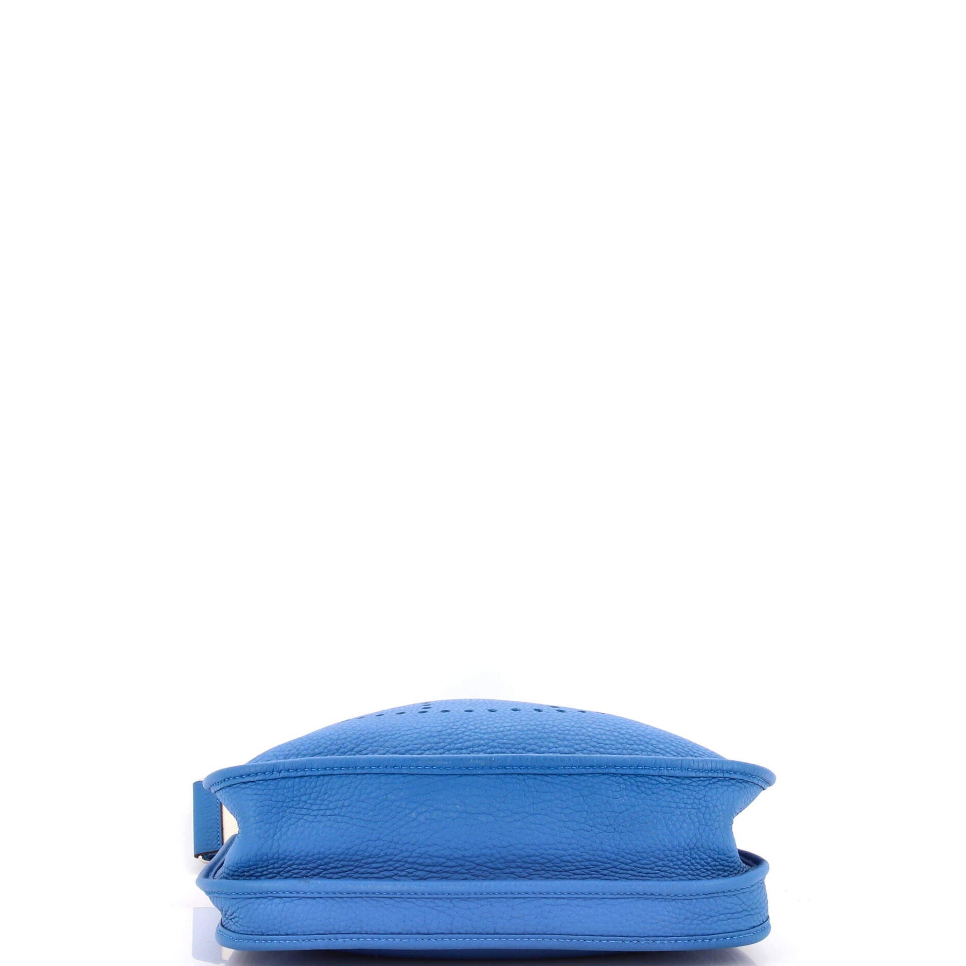 Pre-Owned Hermes Evelyne Bag Gen III Clemence PM, Alternate, color, Mykonos