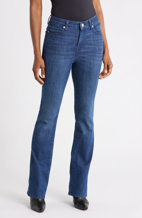 Le Mini Boot High Waist Bootcut Jeans