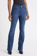 FRAME Le Mini Boot High Waist Bootcut Jeans