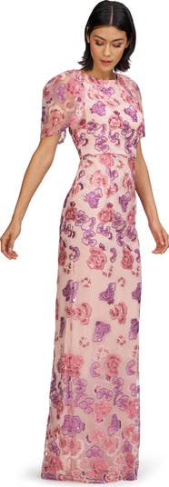 Teigen Sequin Column Gown