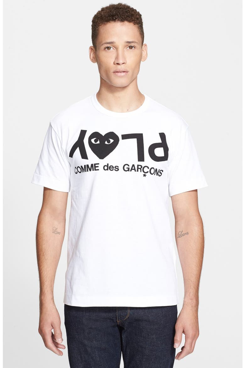 Graphic Tee, Main, color, WHITE