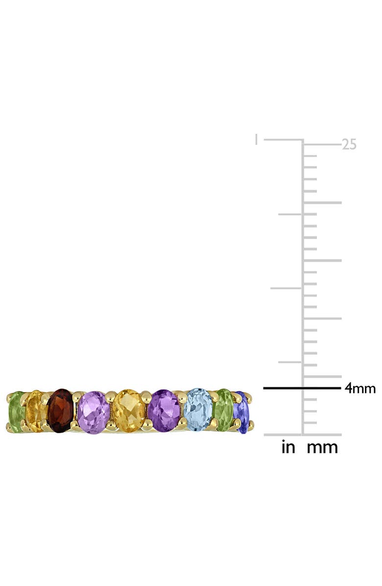 DELMAR Semiprecious Stone Ring, Alternate, color, Purple Multi