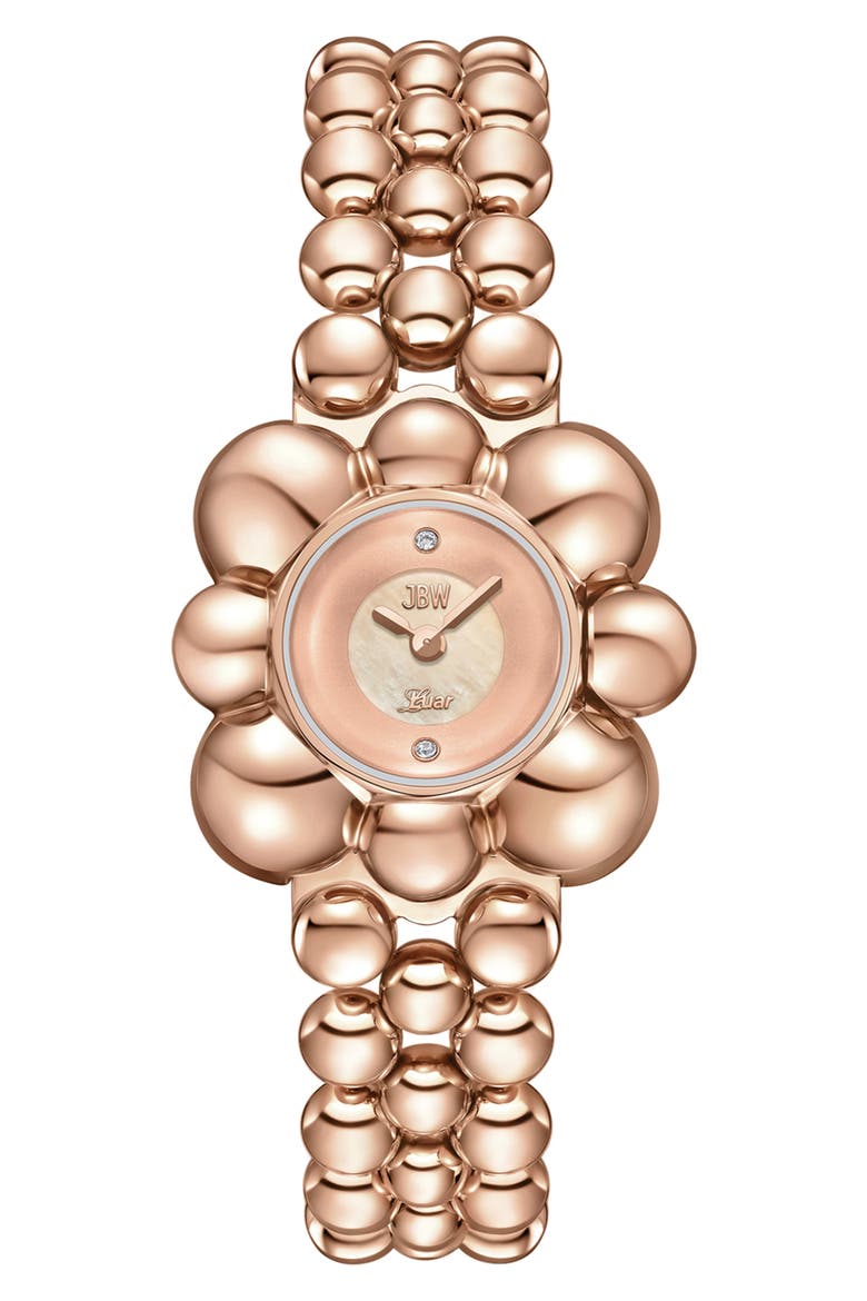 x Luar Atmosphere Two-Tone Bracelet Watch, 30mm, Main, color, ROSE GOLD