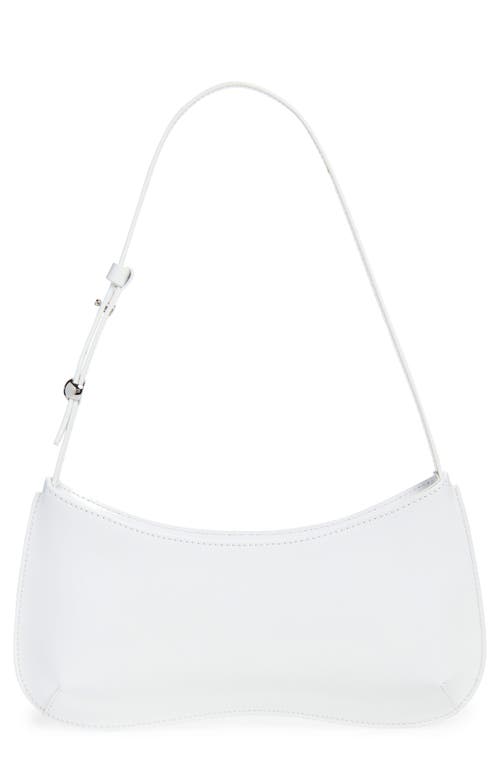 Jacquemus Le Bisou Leather Shoulder Bag in White at Nordstrom