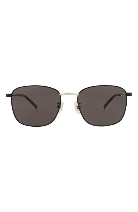 56mm Square Sunglasses