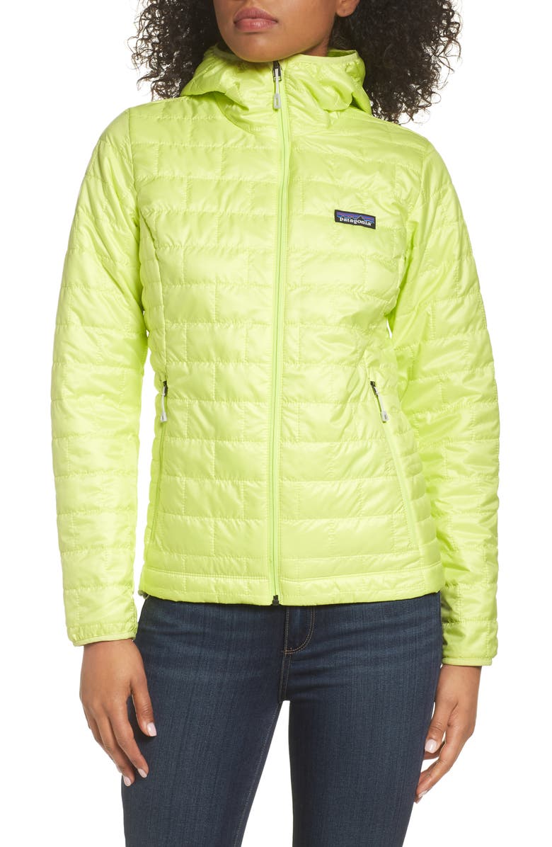 Patagonia Nano Puff<sup>®</sup> Hooded Water Resistant Jacket, Main, color, 