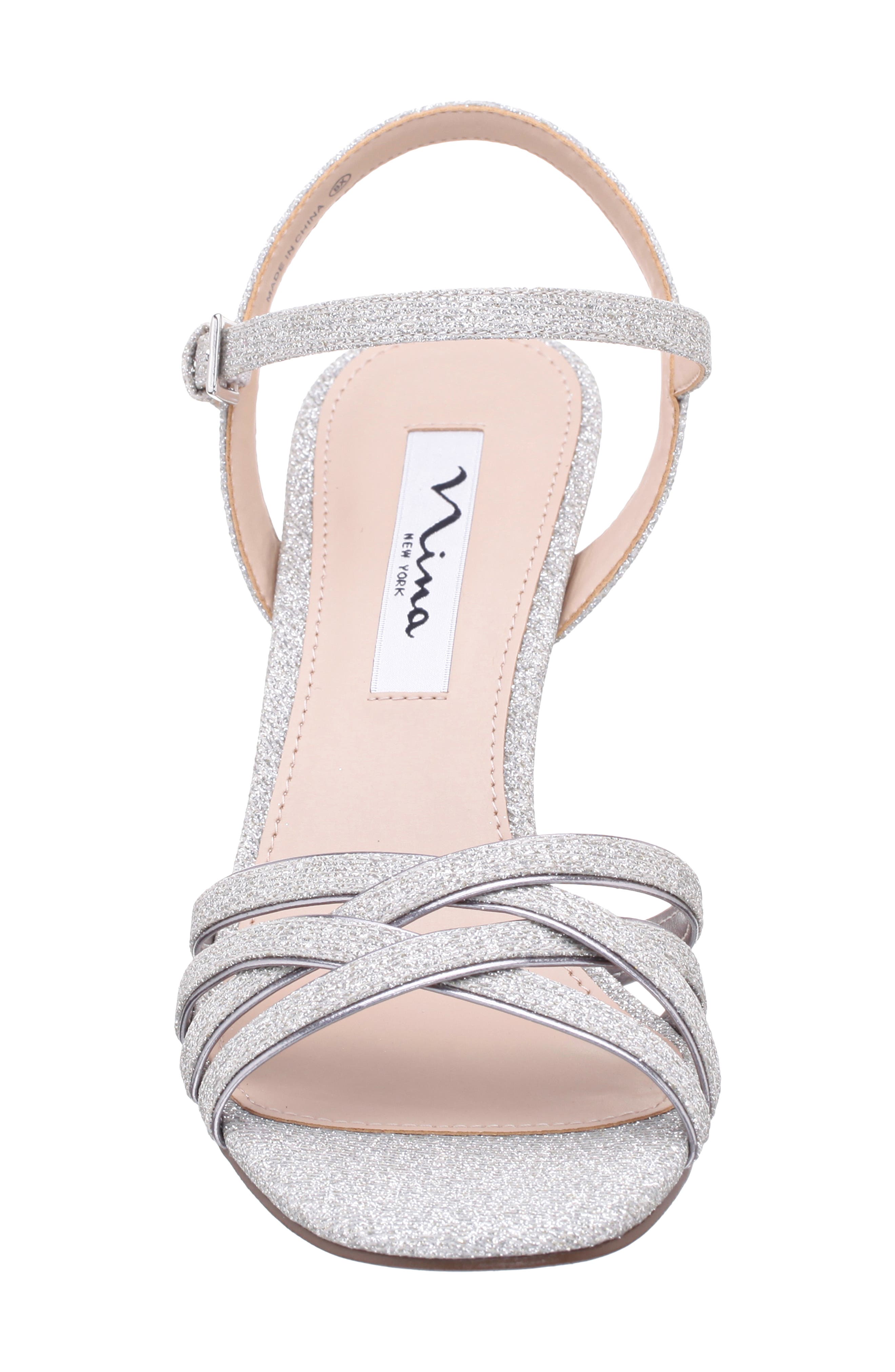Nina April Ankle Strap Sandal, Alternate, color, 