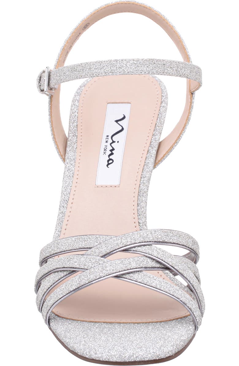 Nina April Ankle Strap Sandal, Alternate, color,
