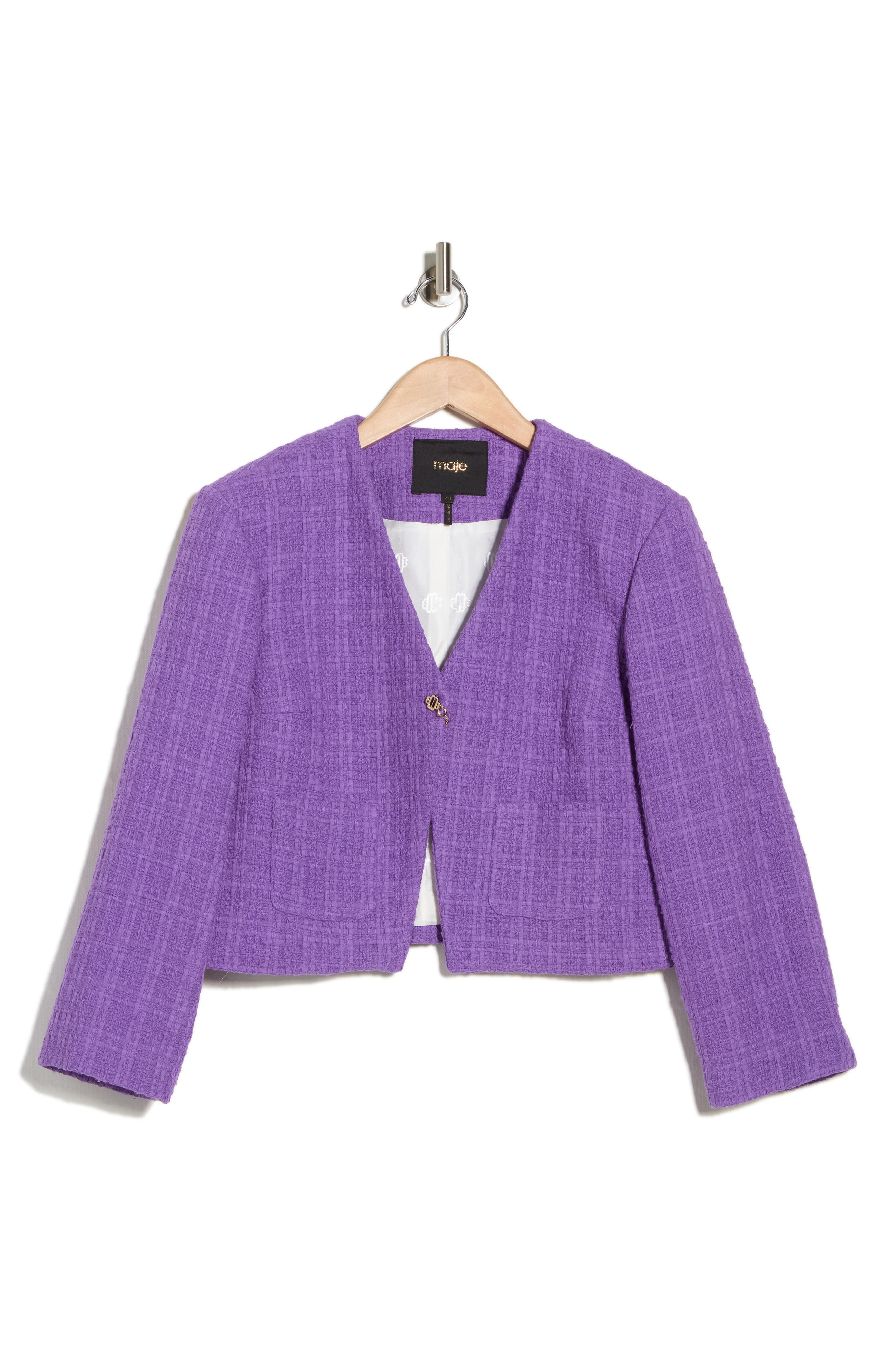 maje Vapraia Tweed Jacket