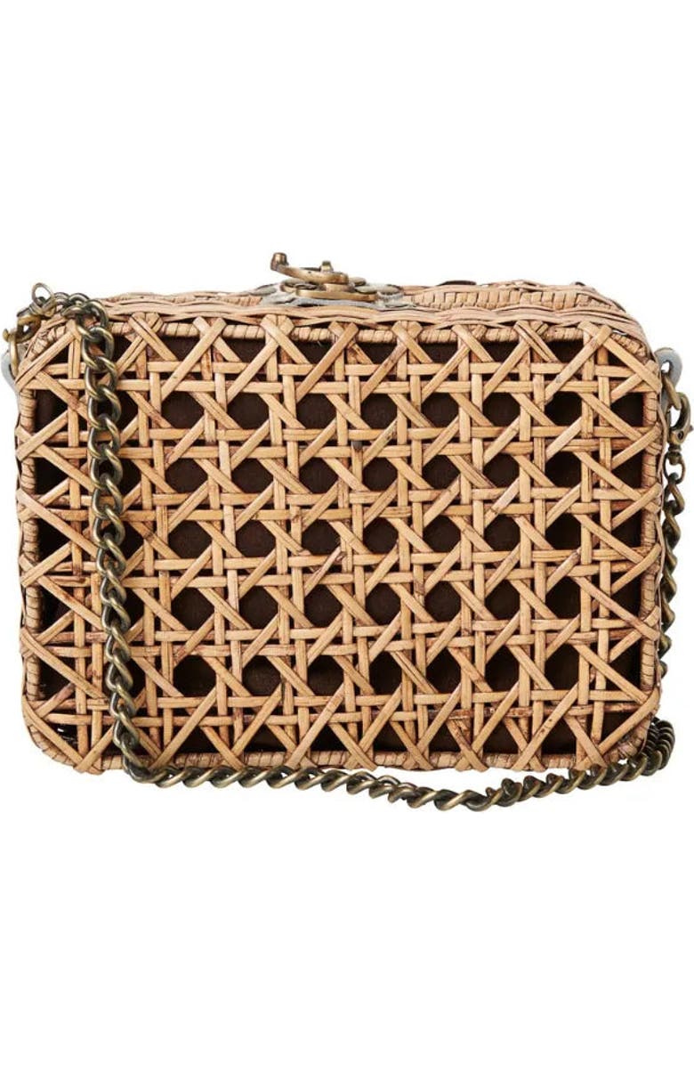 Sarah Stewart The Waverly Wicker Handbag, Main, color, Distress Chain