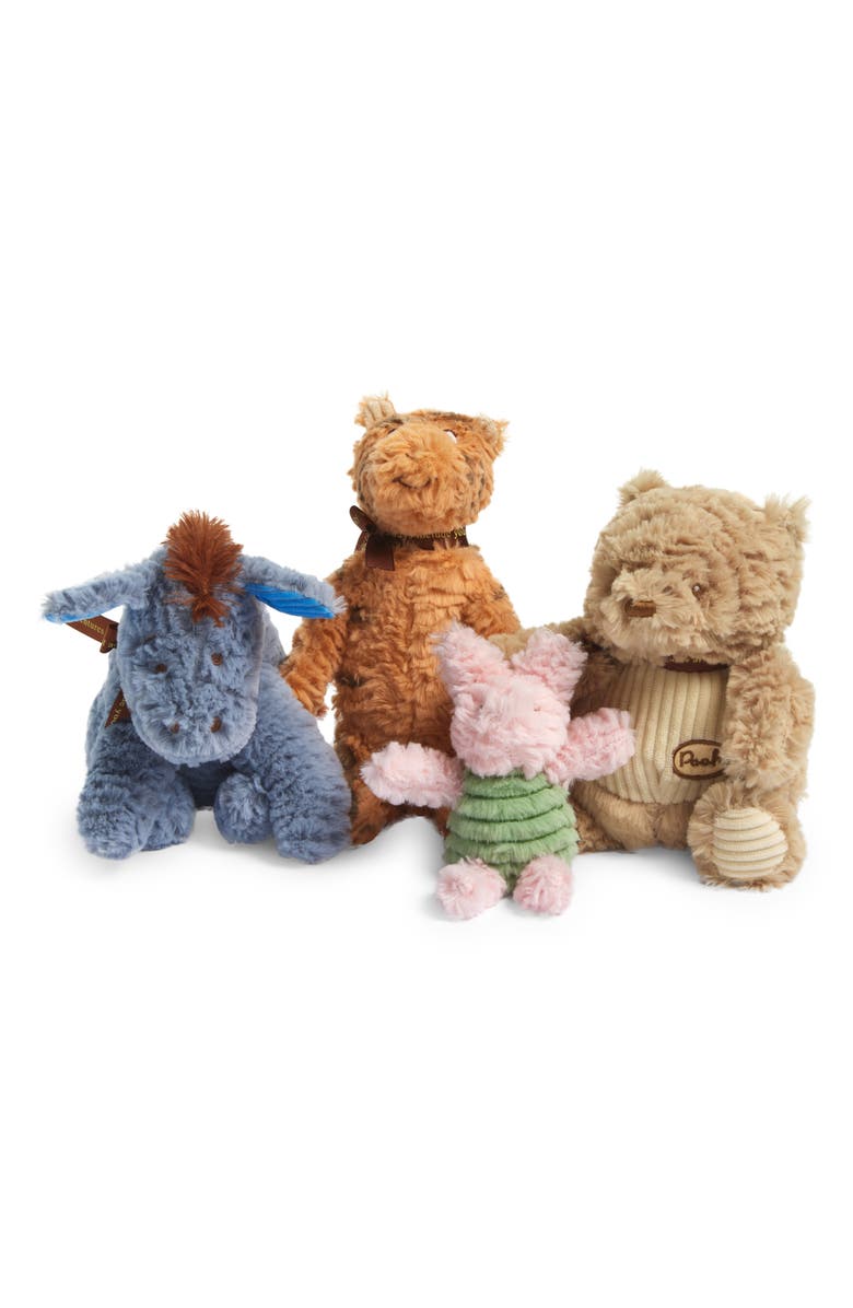 Kids Preferred Classic Winnie the Pooh Stuffed Animal Set, Main, color,