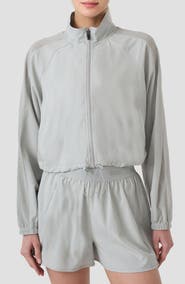 RM Rebecca Minkoff Crop Track Jacket