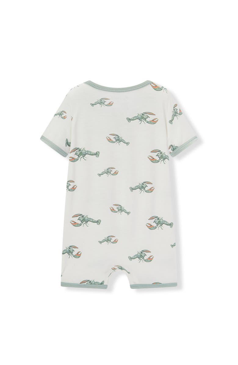 Milkbarn Luxe Stretch Shortall, Alternate, color, Mint Lobster