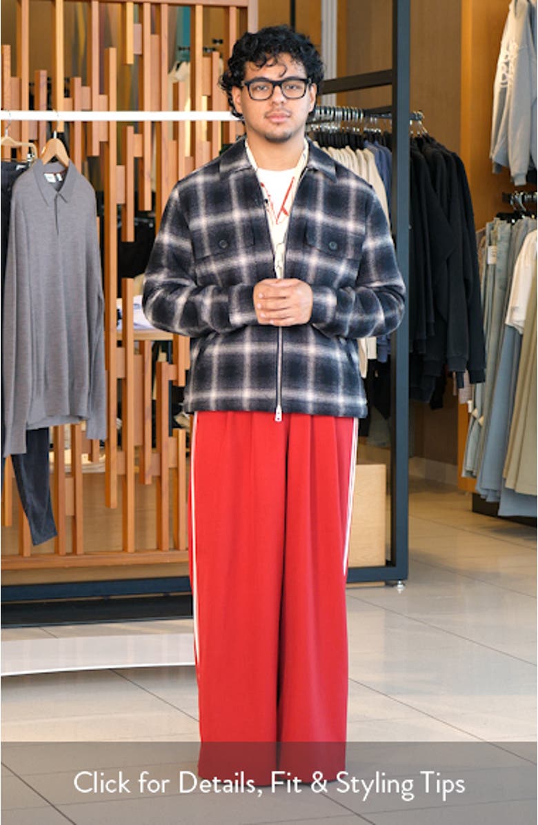 Bayo Plaid Cotton Shirt Jacket, sales video thumbnail