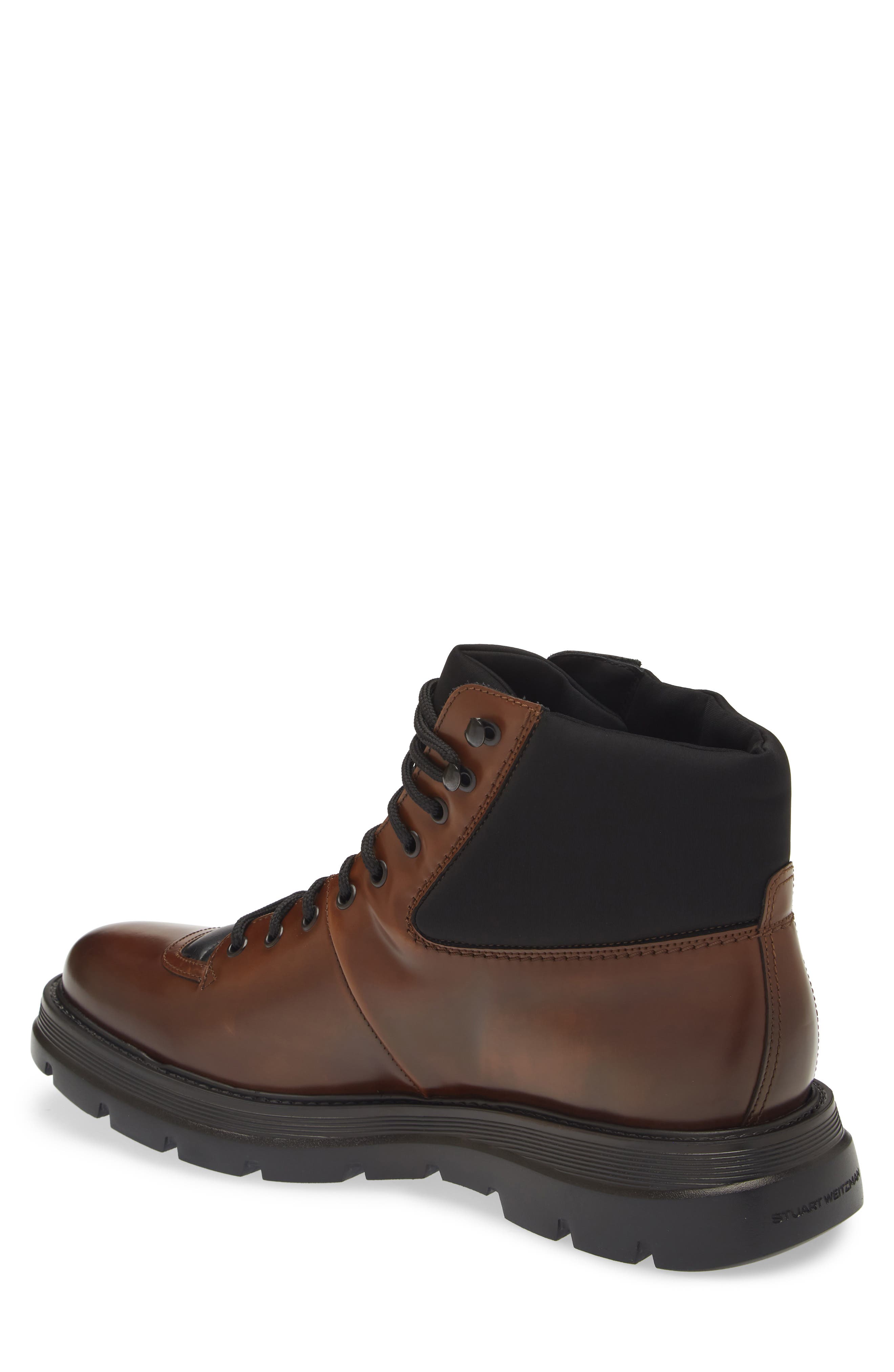 Adam Lace-Up Boot, Alternate, color, TAN/BLACK