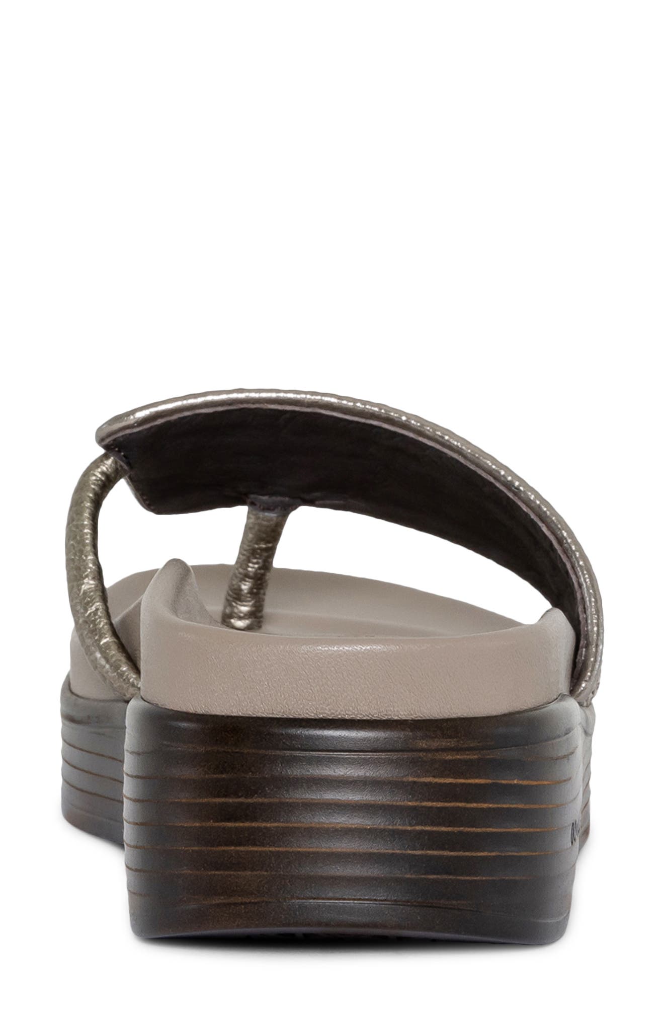 Wedge Sandal, Alternate, color, PEWTER