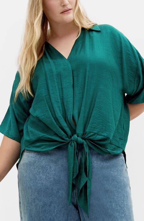 Rosie Tie Front Shirt