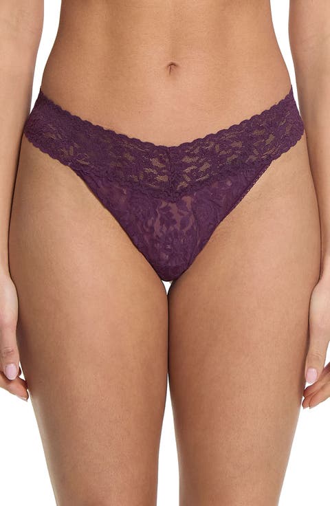 Original Rise Lace Thong
