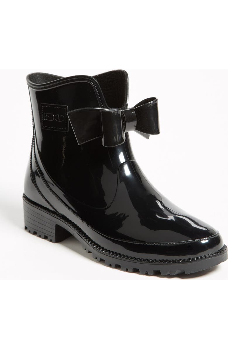 RED Valentino 'Bow' Rain Boot, Main, color,