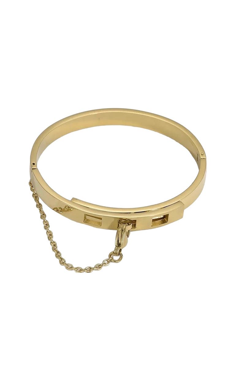 Mazin Jewels Lylah Bangle, Main, color, Gold