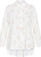 City Chic Alessia Print Shirt