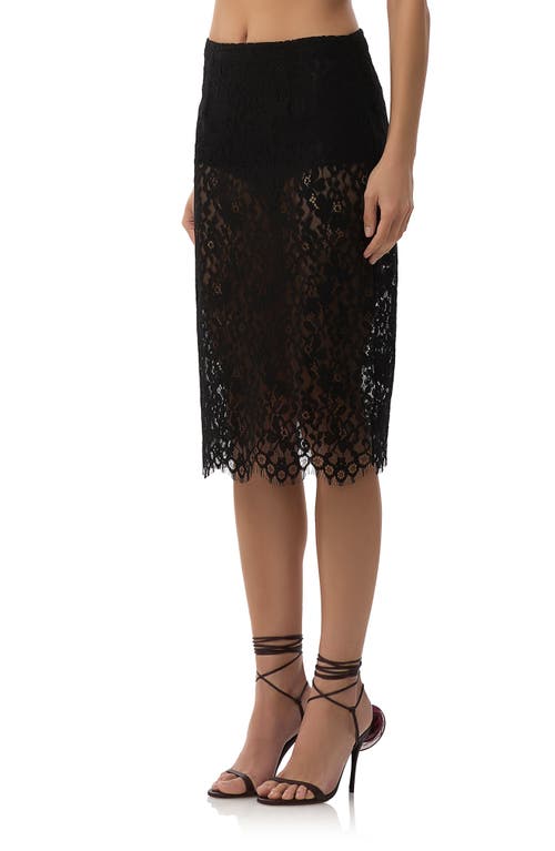 AFRM AFRM ARISTA LACE MIDI SKIRT