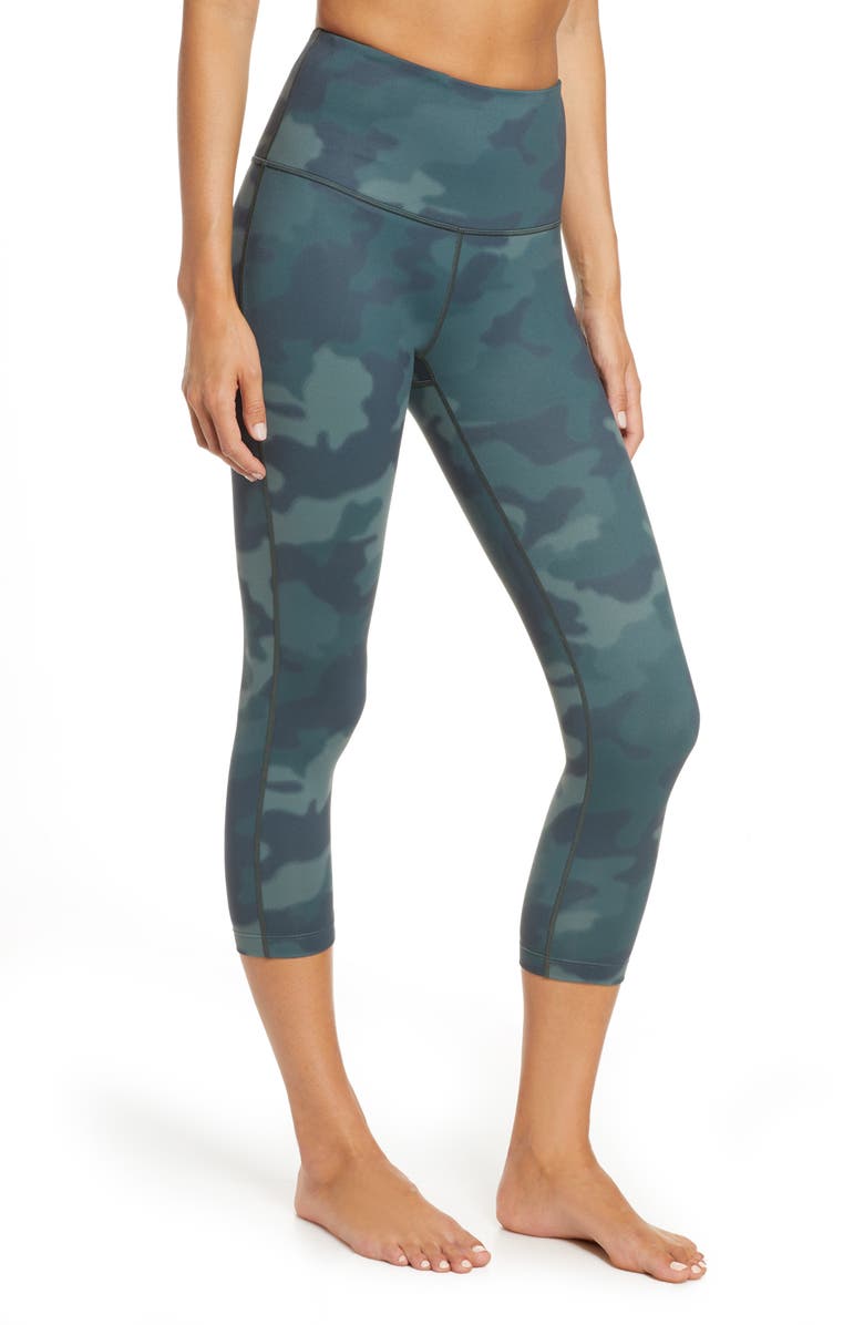 Zella Live In High Waist Crop Leggings, Alternate, color,