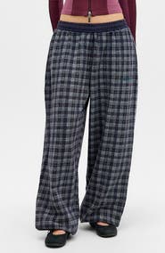 Iets Frans Harri Check Baggy Sweatpants