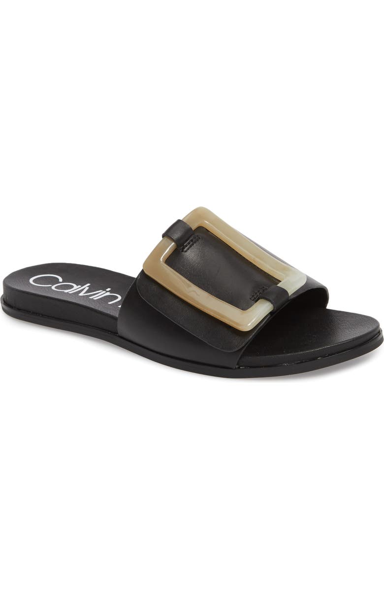Calvin Klein Patreece Slide Sandal, Main, color,
