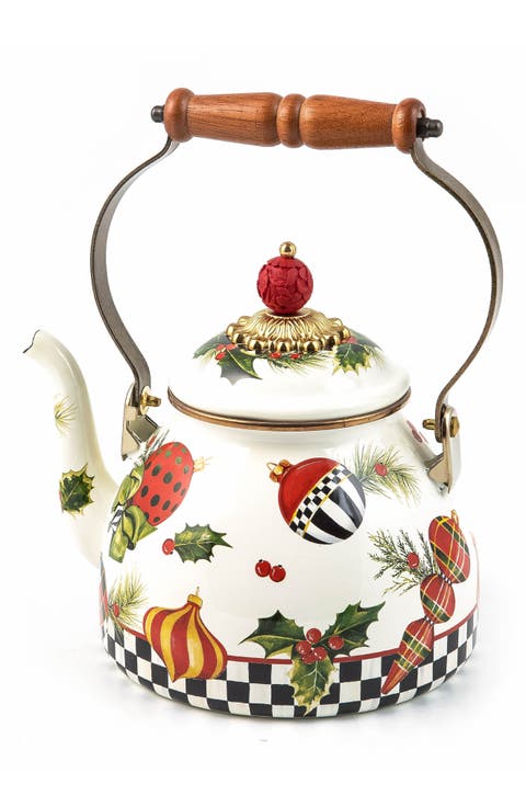 Deck the Halls 2-Quart Tea Kettle