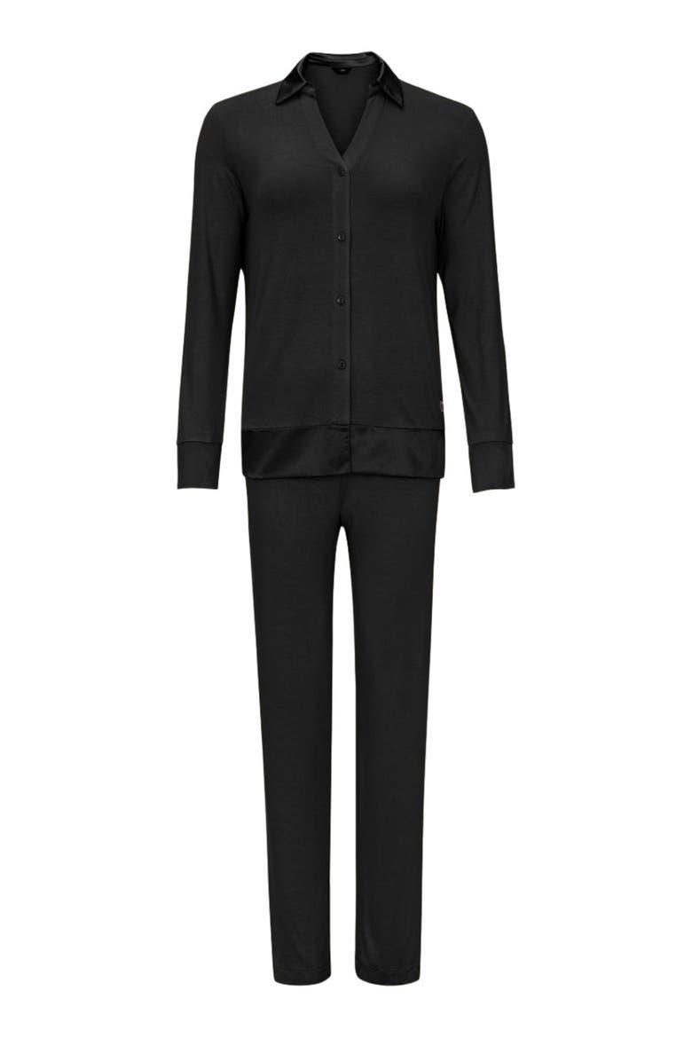 Axol Women's pajamas, Alternate, color, Black