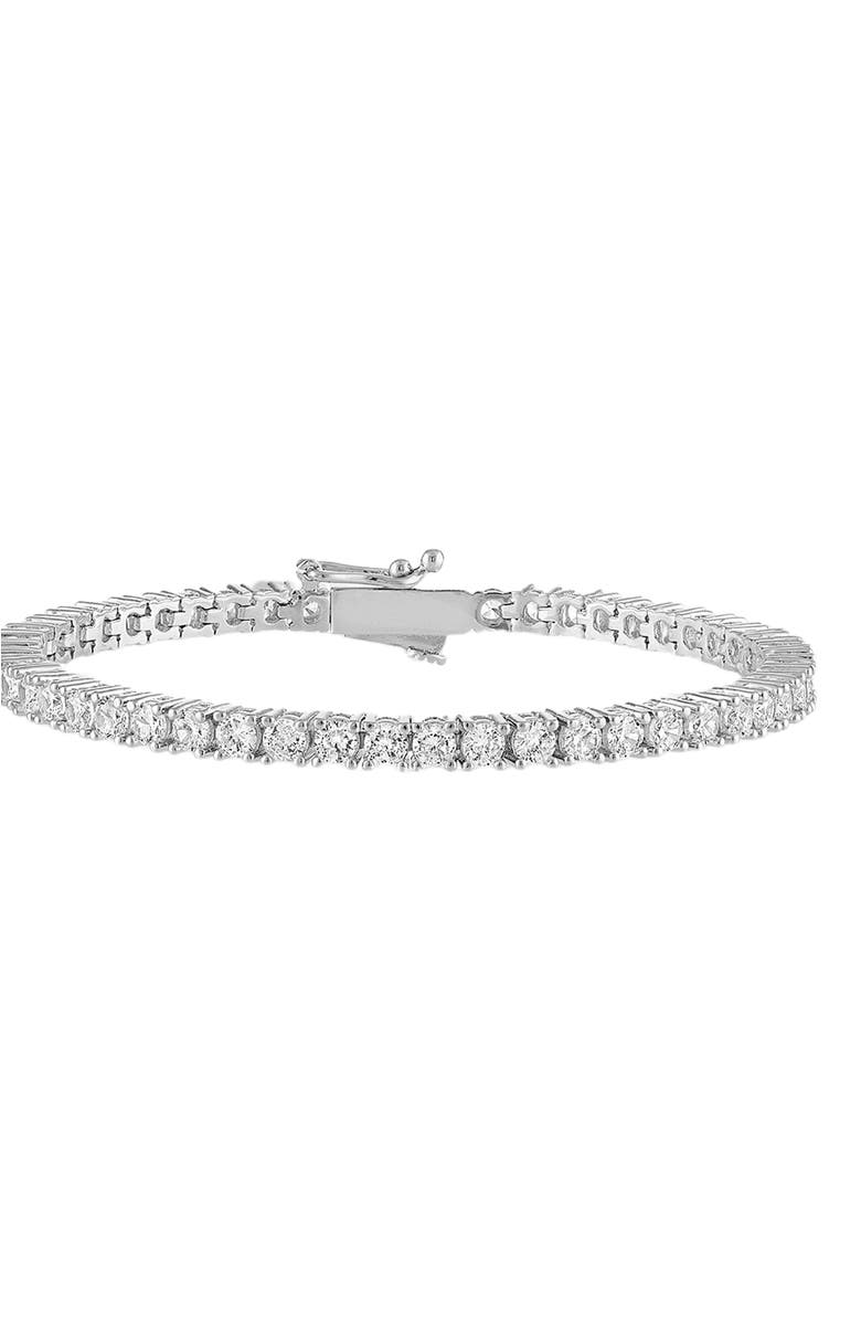 BEN ONI Cubic Zirconia Tennis Bracelet, 3mm, Main, color, 