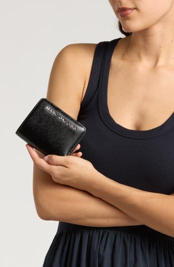 折りたたみ財布 MARC JACOBS Trademarc Mini Compact Wallet Marc Jacobs Trademarc Mini Compact Wallet | Nordstromrack