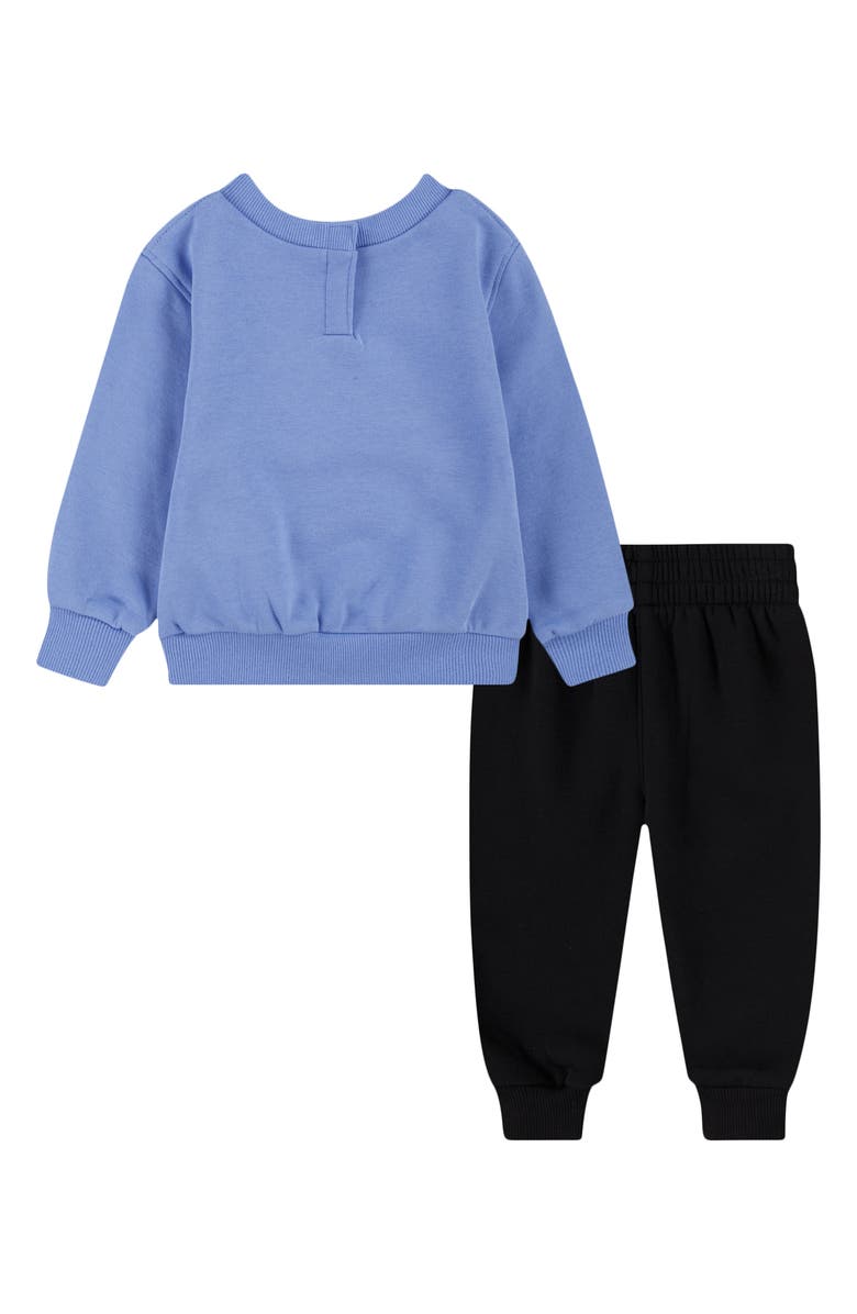 Nike Sportswear Fleece Sweatshirt & Joggers Set, Alternate, color, Black