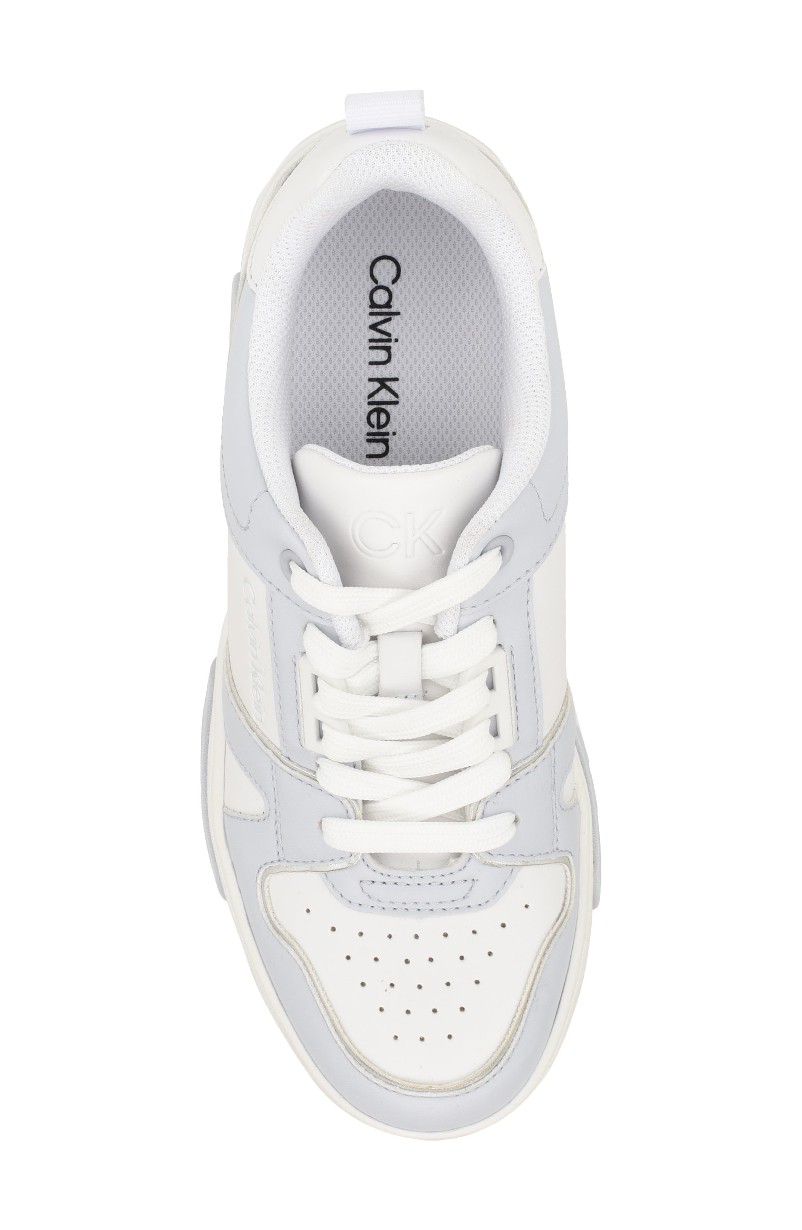Stellha Sneaker, Alternate, color, WHITE/ LIGHT BLUE
