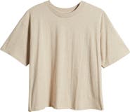 Elwood Core Oversize Crop Cotton T-Shirt