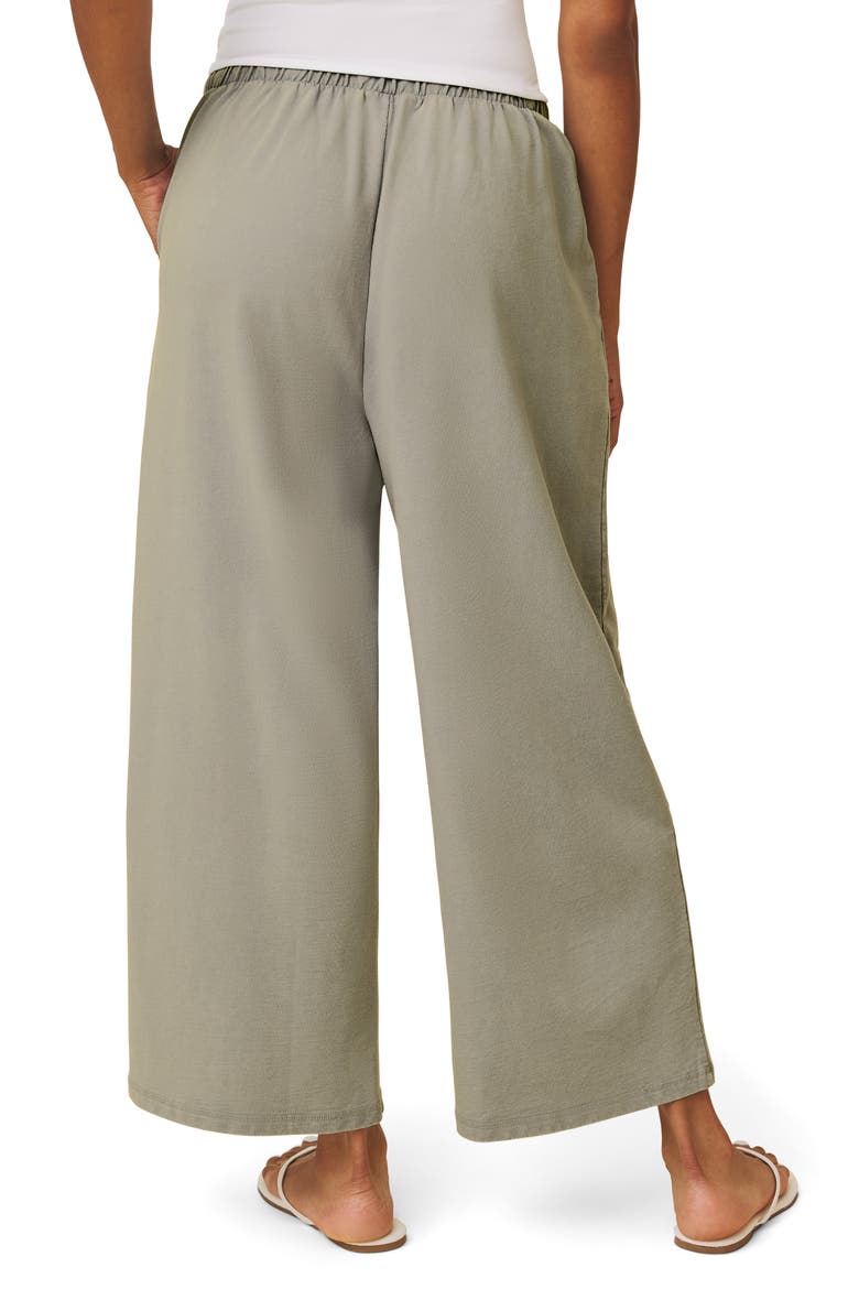 Palmer Wide Leg Sweatpants, Alternate, color, EUCALYPTUS GREEN