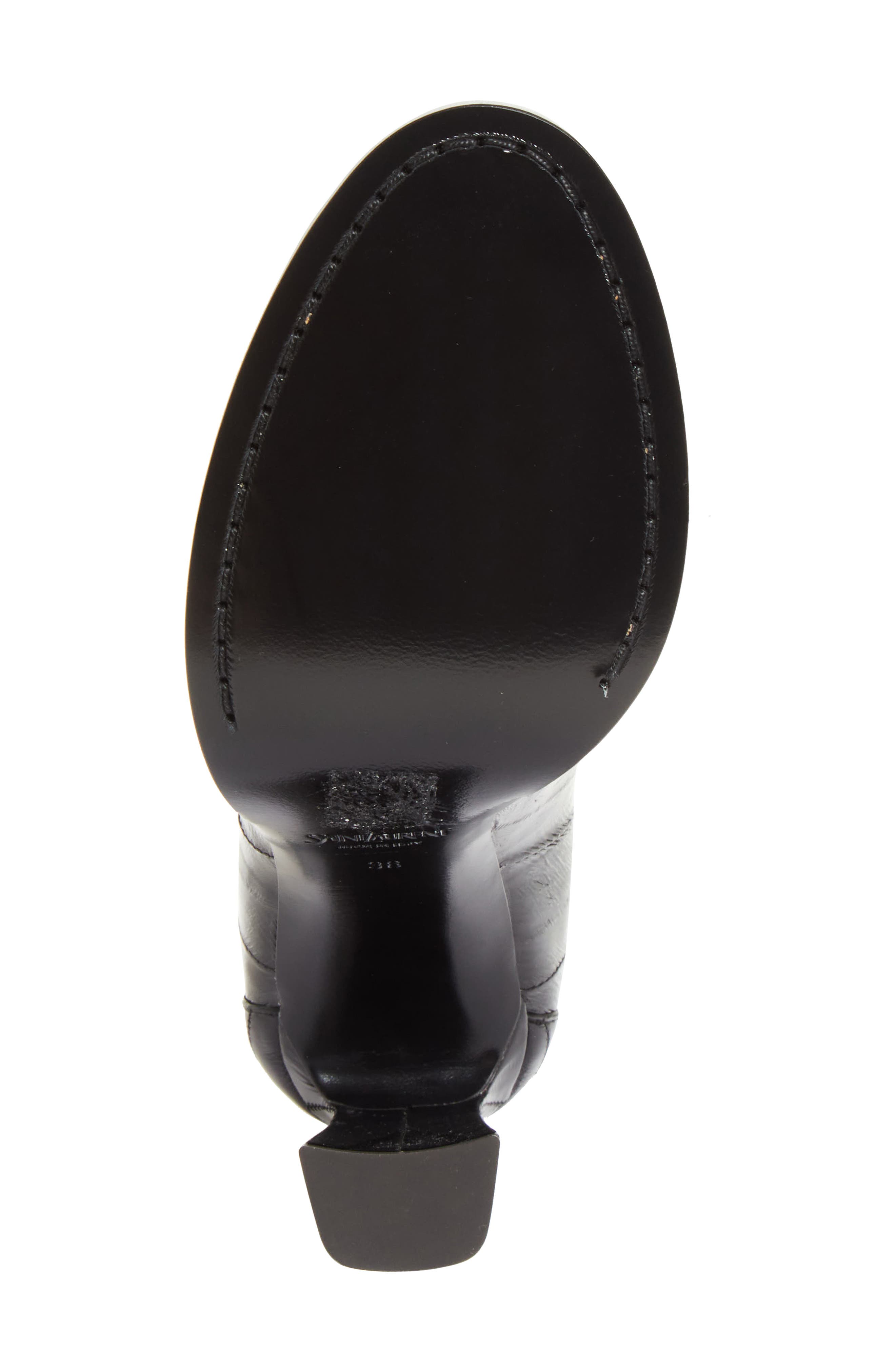 Saint Laurent Le Loafer Pump, Alternate, color, Black