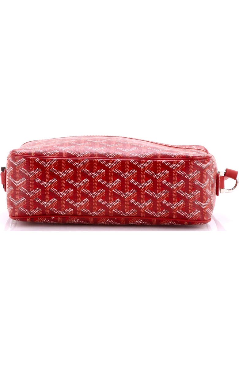 Pre-Owned Goyard Cap Vert Bag Coated Canvas, Alternate, color, Red