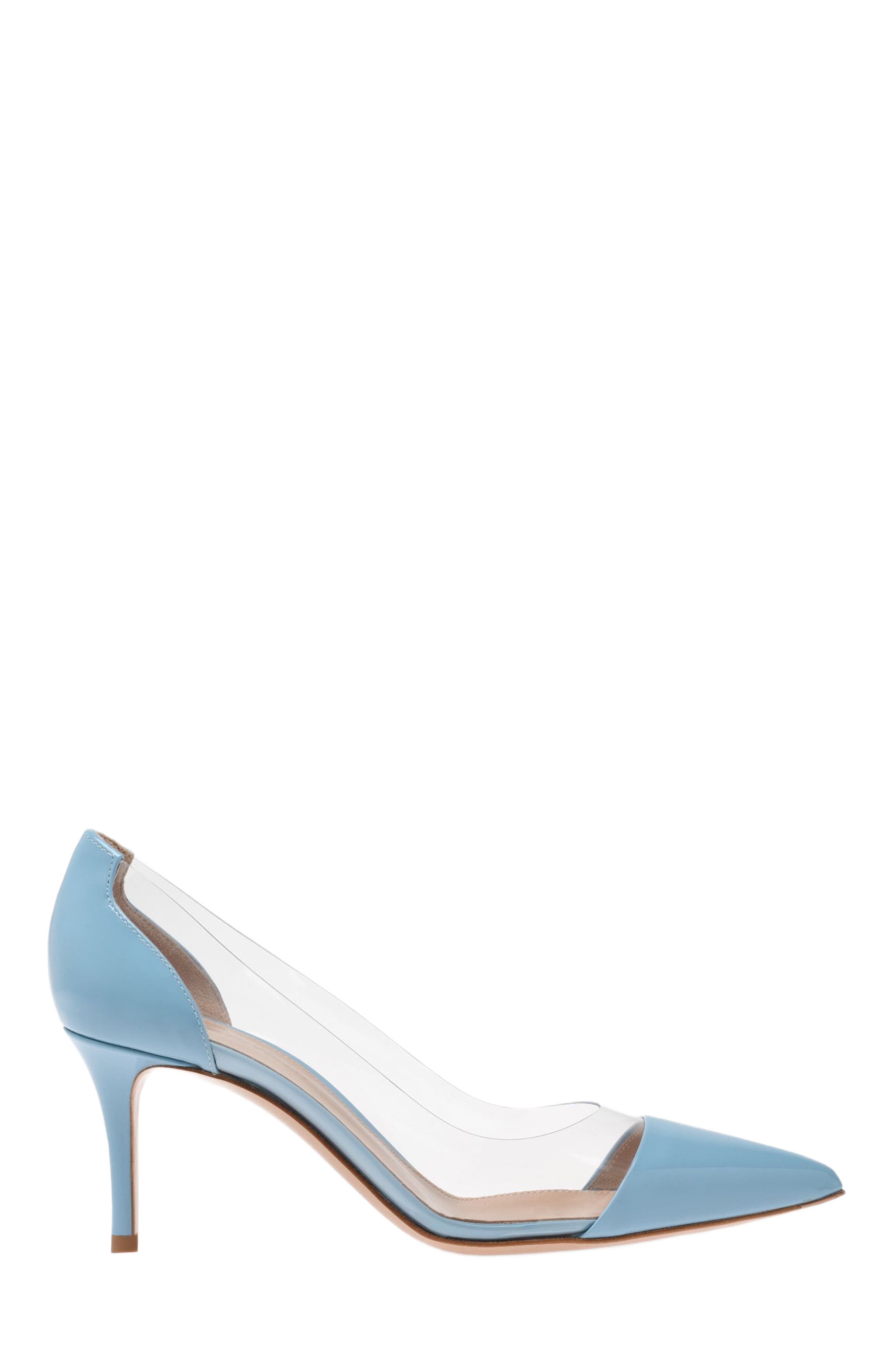 Gianvito Rossi Plexi 70 Pumps, Main, color, 