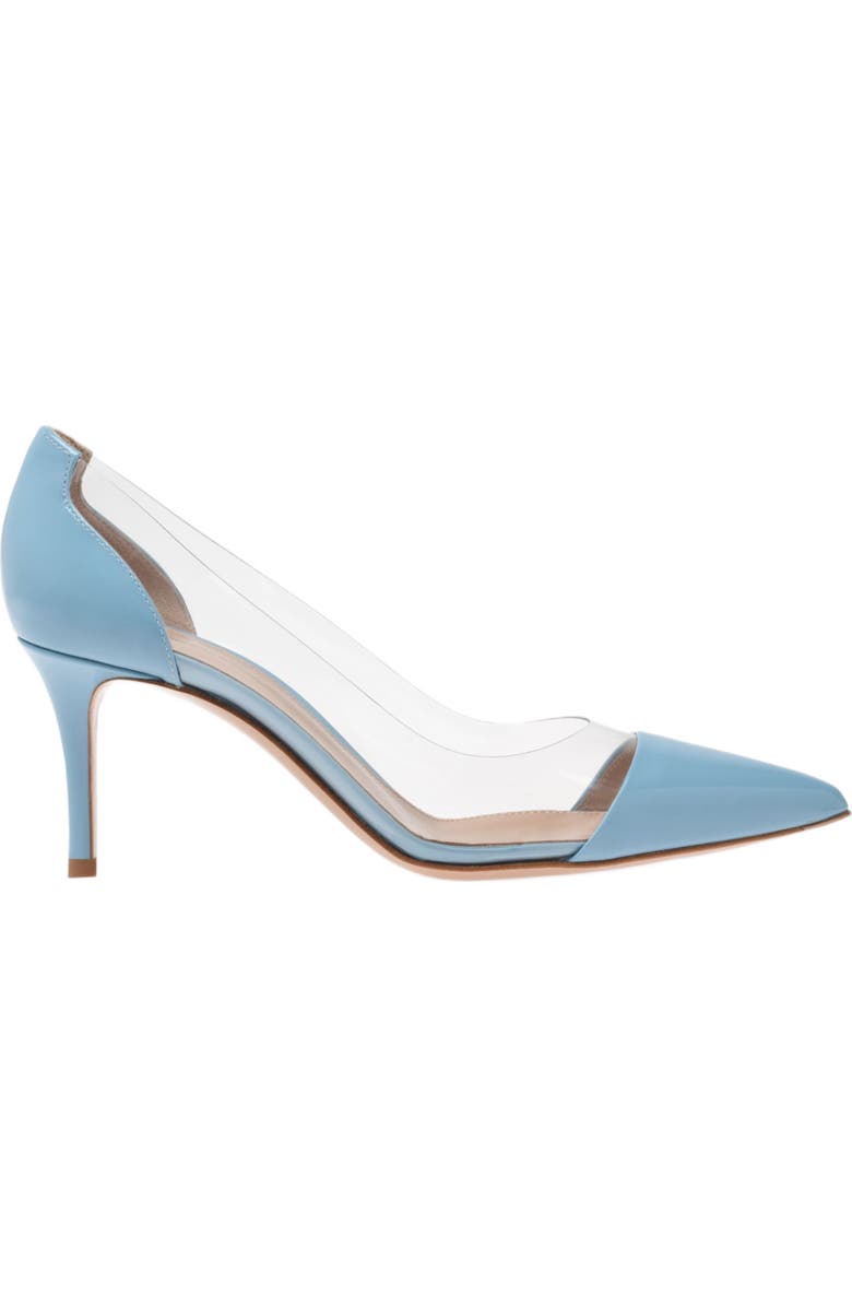 Gianvito Rossi Plexi 70 Pumps, Main, color,