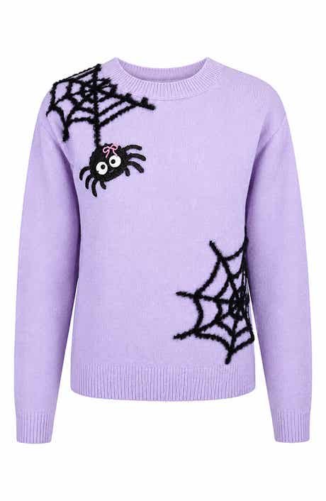 Kids' Spider Graphic Sweater