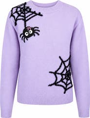 Zunie Kids' Spider Graphic Sweater