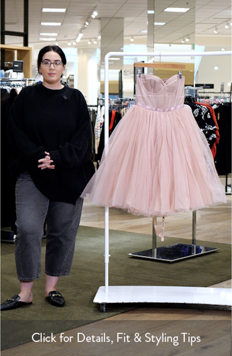 Darling Corset Fit & Flare Dress, sales video thumbnail