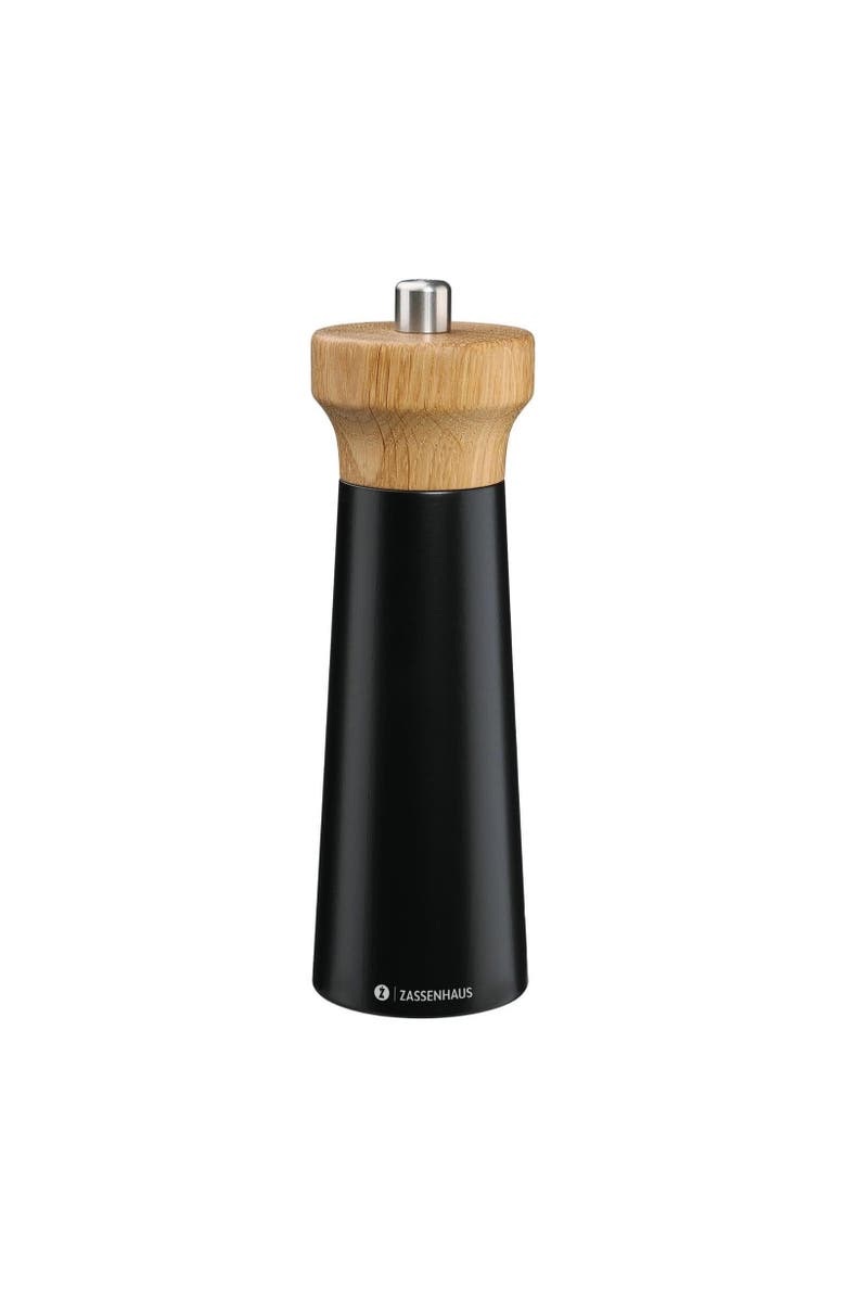 ZASSENHAUS Westerland 7-Inch Pepper Mill, Black, Main, color, Black